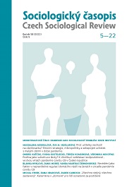 Perception of the Connection between the Covid-19 Pandemic and Climate Change in the Czech blogosphere
