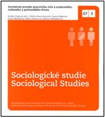 Souvislosti proměn pracovního trhu a soukromého, rodinného a partnerského života