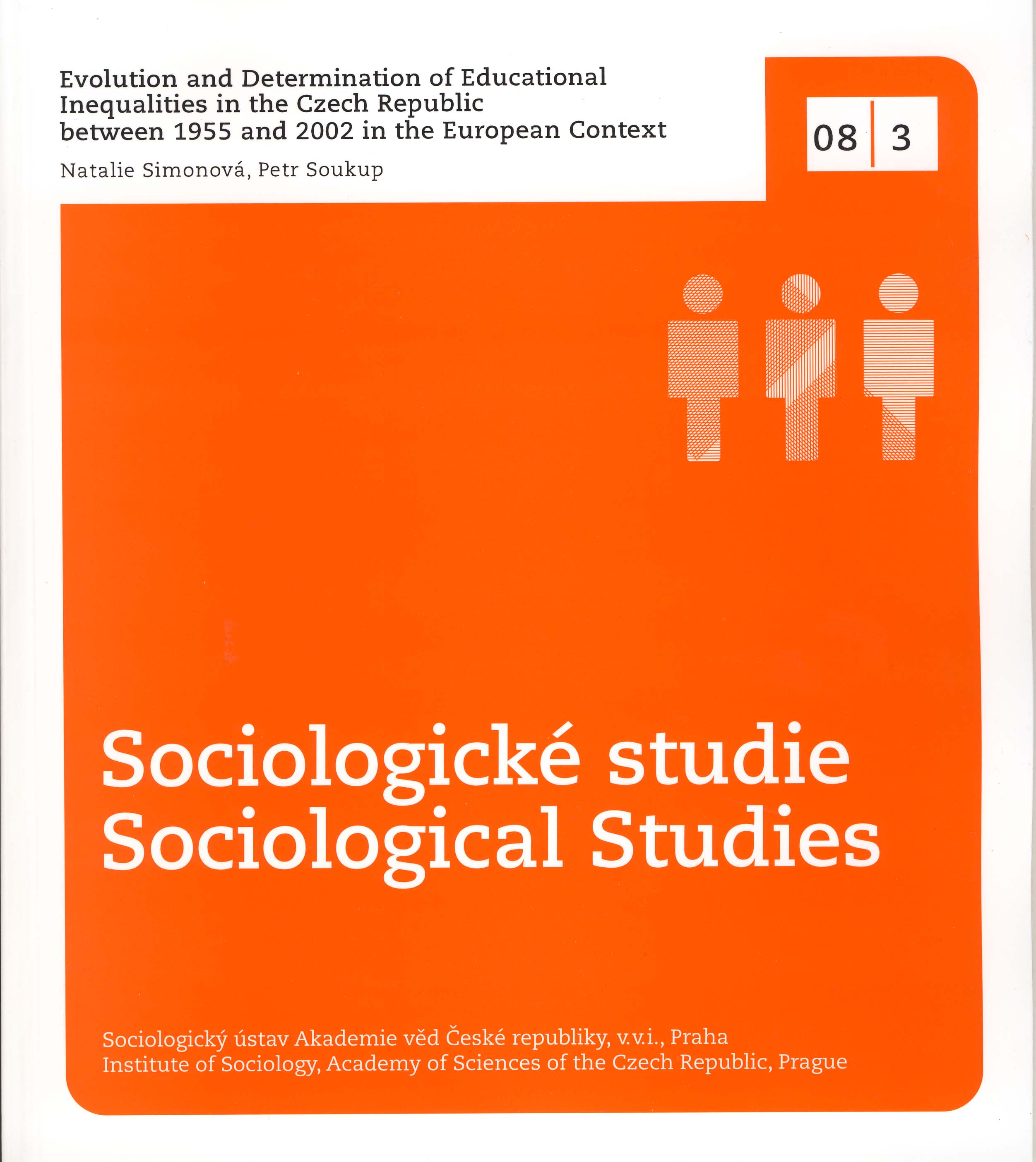 Evolution and Determination of Educational Inequalities in the Czech Republic between 1955 and 2002 in the European Context