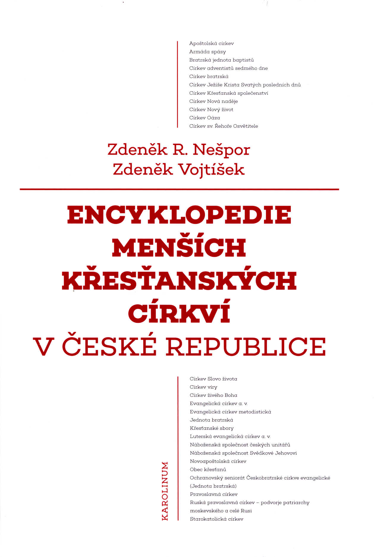 Encyklopedie menších křesťanských církví v České republice