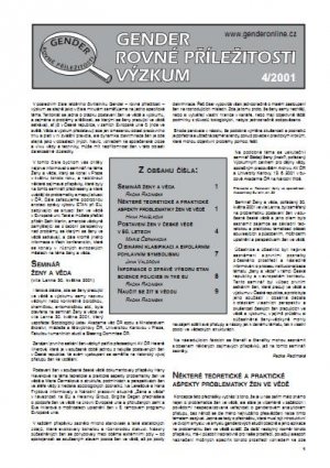 Zpráva z konference Gender & Research