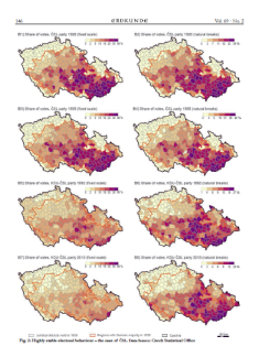 Measuring phantom borders: the case of Czech/Czechoslovakian electoral geography