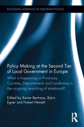 Political professionalization of county councillors in Europe