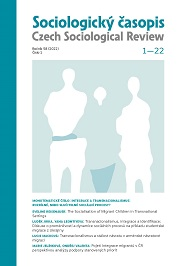 Pojetí integrace migrantů v ČR perspektivou analýzy podpory stanovených priorit