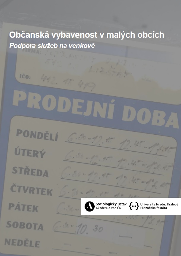 Občanská vybavenost v malých obcích: Podpora služeb na venkově