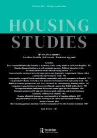 Dual responsibilization for housing in a housing crisis: young adults in the Czech Republic