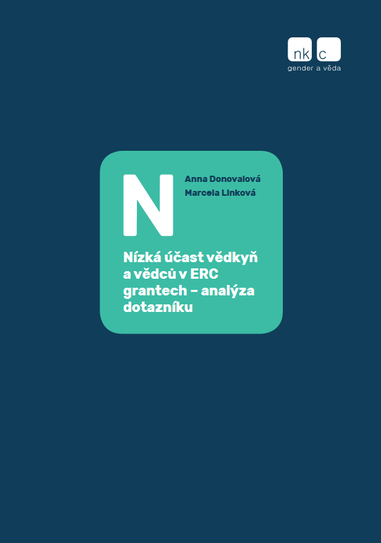 Nízká účast vědkyň a vědců na ERC grantech - analýza dotazníku