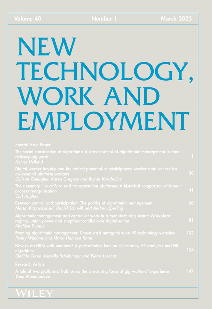 New Technologies, Older Workers in Banking and Nursing