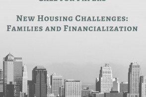 Call for Papers: New Housing Challenges Workshop