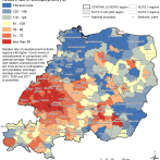 Relative Rate of Unemployment (%) In Central Europe